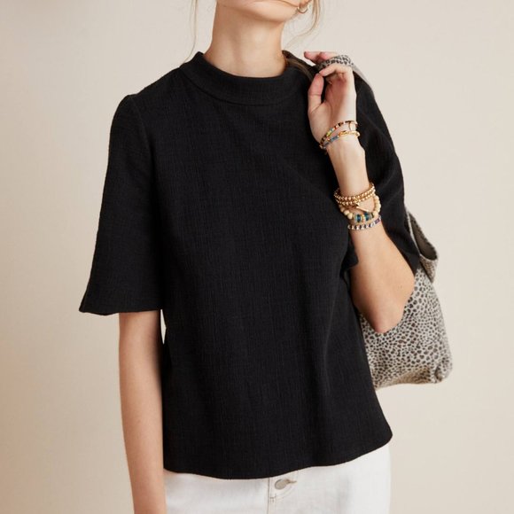 Anthropologie Bette Tie-Back Top - Picture 2 of 9